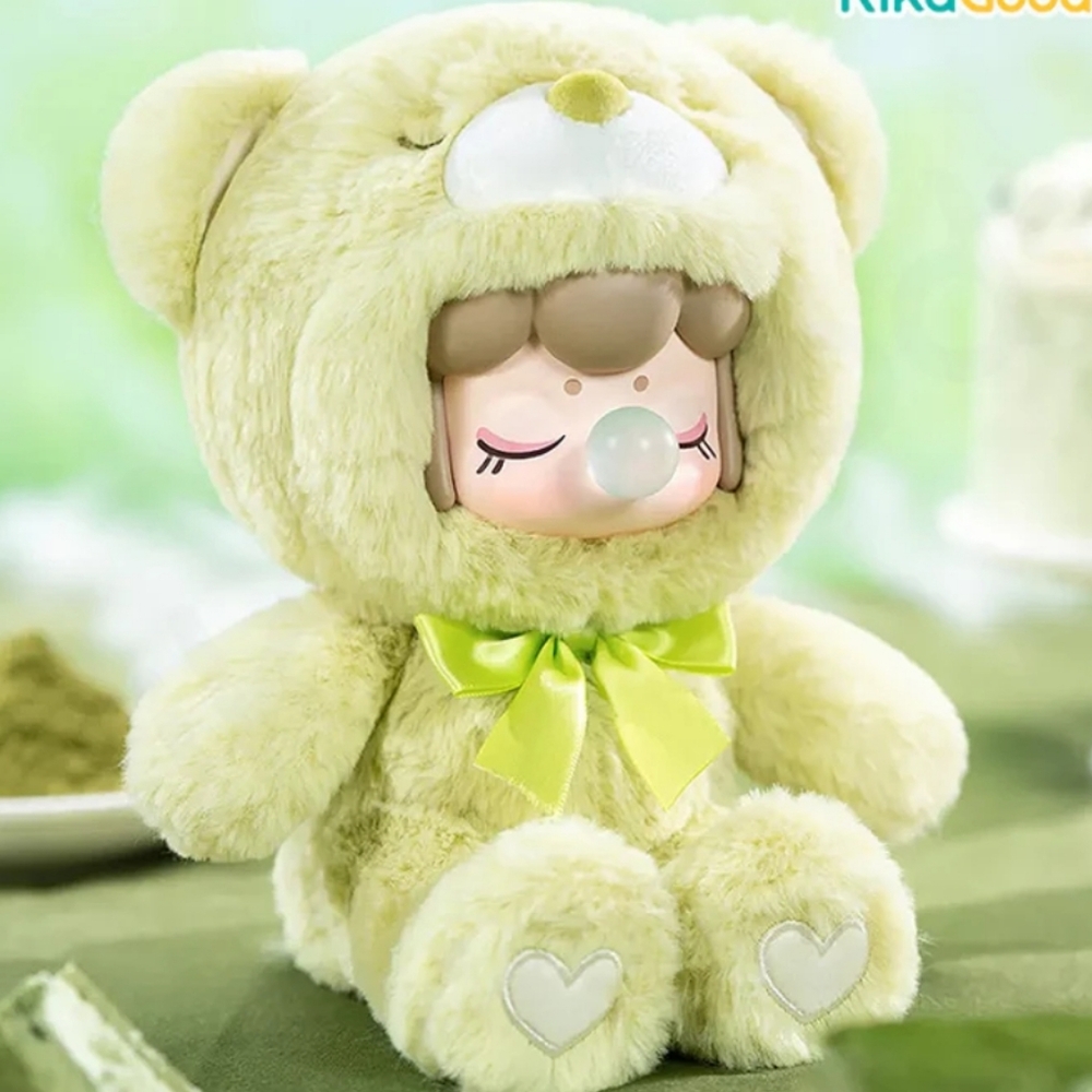 Nanci Colorful Chocolate Cutie Bears‎ Series Plush NIB - Matcha
